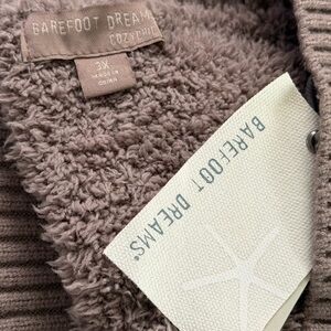 Barefoot Dreams CozyChic Soft Knit in Taupe 3x